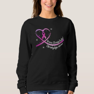 Camiseta Brave Strong Resilient Fibromialgia Guerreira Awar