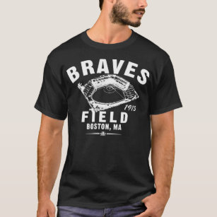 Camiseta Braves Campo Baseball em Boston Braves Vintage