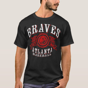 Camiseta Braves Vintage Baseball TSirt