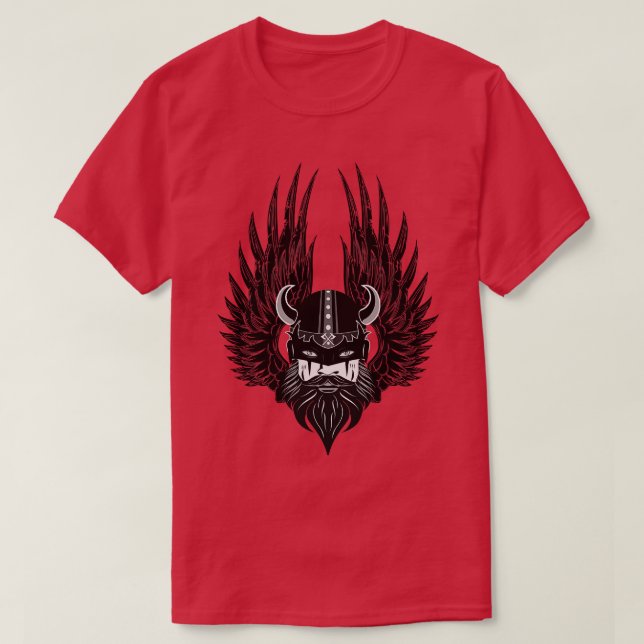 CAMISETA BRAVESTE VIKING KNOITE DE VALHALLA (Frente do Design)