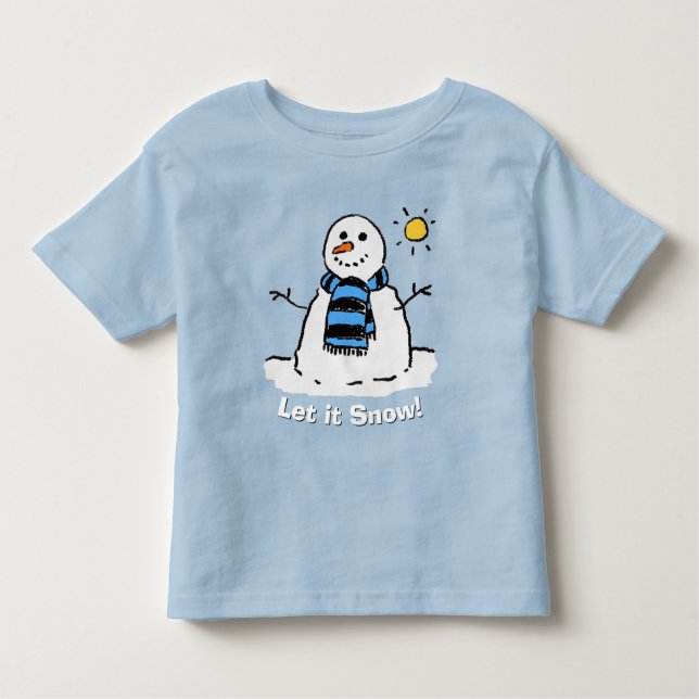 Camiseta Bravo Snowman com Mensagem! (Frente)
