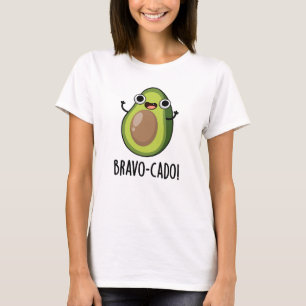 Camiseta Bravo-Tomado Cute Avocado Pun