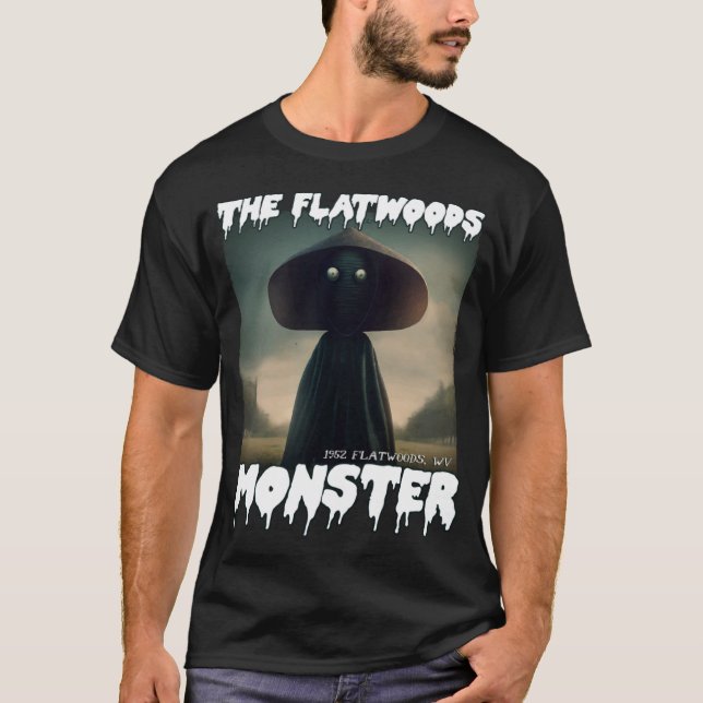 Camiseta Braxie 1952 Creepy Scary Cryptid (Frente)