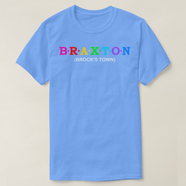Camiseta Braxton Brock39s (Frente do Design)