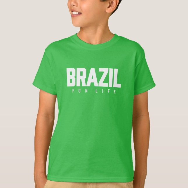 Camiseta Brazil For Life (Frente)