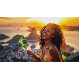 CAMISETA BRAZIL - I LOVE BRAZIL