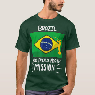 Camiseta Brazil Sao Paulo North Mormon LDS Mission Gift