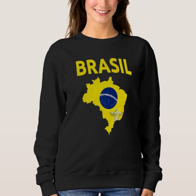 Camiseta Brazilian Flag Idea For Men & Brasil Flag (Frente)