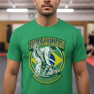 Camiseta Brazilian Jiu-Jitsu Martial Arts