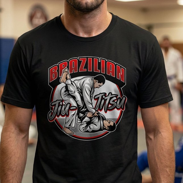 Camiseta Brazilian Jiu-Jitsu Martial Arts (Criador carregado)