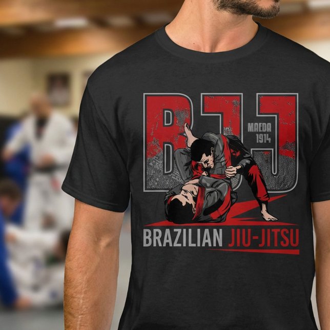 Camiseta Brazilian Jiu-Jitsu Martial Arts (Criador carregado)