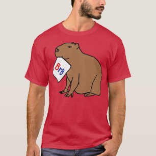 Camiseta BRB Capybara Diz Que Ele Voltará