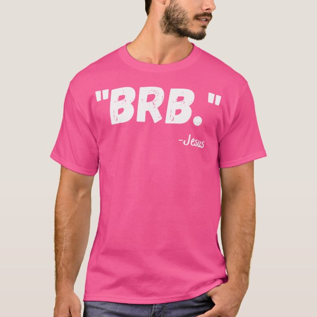 Camiseta Brb Jesus Cristo Páscoa Religiosa Cristã Engraçado (Frente)
