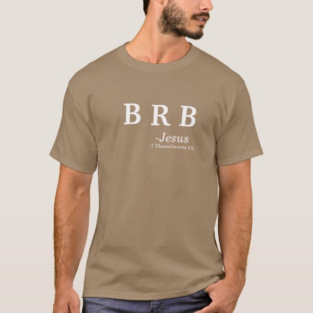 Camiseta BRB Volte logo Jesus Personalize (Frente)