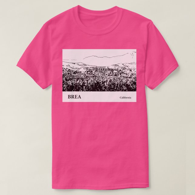 Camiseta Brea California TShirt 2 (Frente do Design)