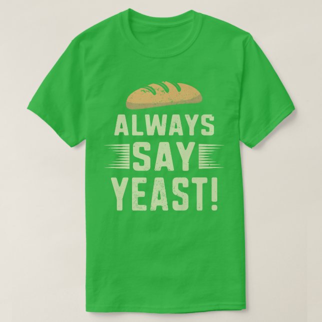Camiseta Bread Baker Bakeaholic, Assar Funny (Frente do Design)