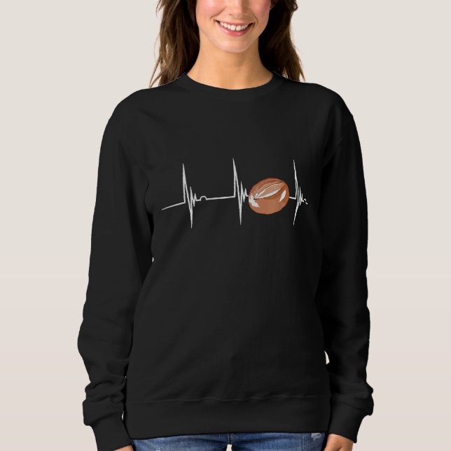 Camiseta Bread Baker Heartbeat Ekg Pulso Baking Chef (Frente)