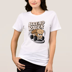 Camiseta Bread Racer: Brincando à Competição!