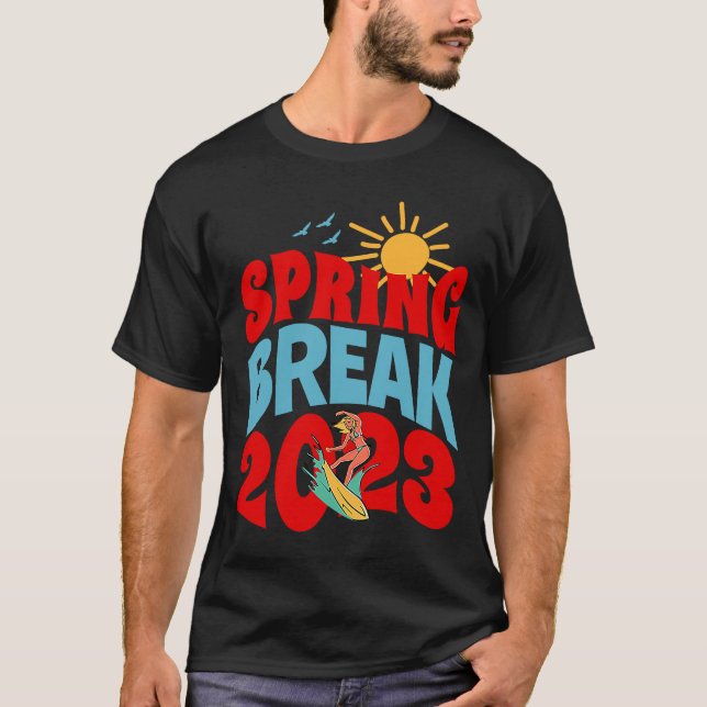 Camiseta Break 2023 Férias de Praia (Frente)
