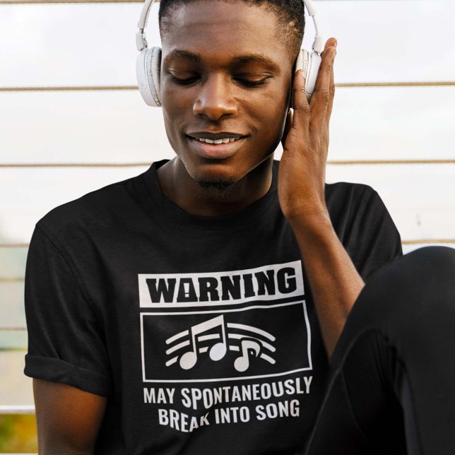 Camiseta Break Into Song (Criador carregado)