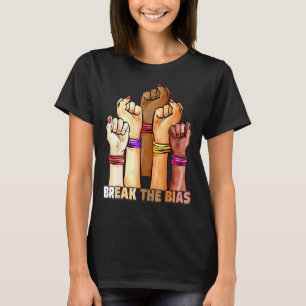 Camiseta Break The Bias 8 De Março De 2022 Happy Internatio