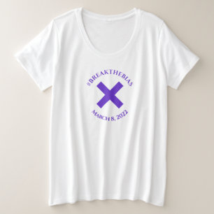 Camiseta Break The Bias Hashtag 8 março Dia das Mulheres 20