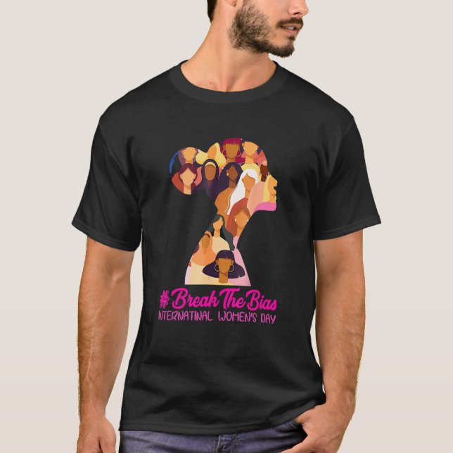 Camiseta Break The Bias International Women's Day 2022 For (Frente)