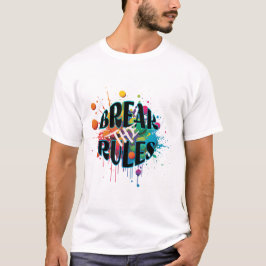 Camiseta break the rules