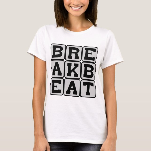 Camiseta Breakbeat, Gênero Musical (Frente)
