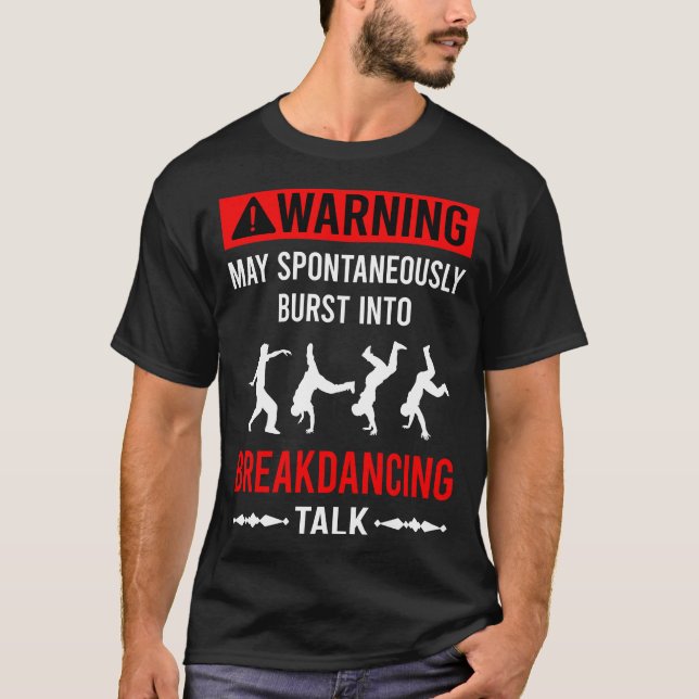 Camiseta Breakdance Breakdancer Break Dança (Frente)