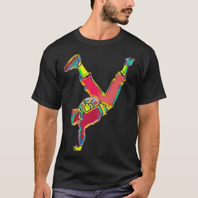 Camiseta Breakdancer S2 Breakdancing (102) (Frente)