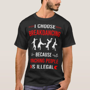 Camiseta Breakdancing Breakdance Breakdancer Dança de Break