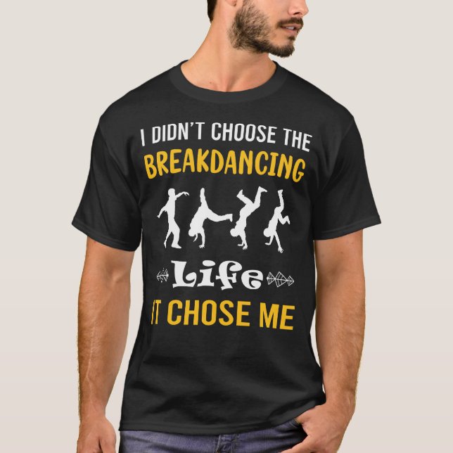 Camiseta Breakdancing Breakdance Breakdancer Dança de Quebr (Frente)
