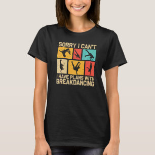 Camiseta Breakdancing Legal Para Homens Mulheres Dança Hip