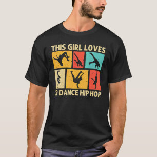 Camiseta Breakdancing Legal Para Meninas Crianças Dança Hip