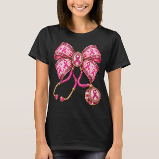 Camiseta Breast Cancer Awareness Nurse In October We Wear