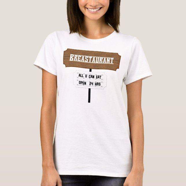 Camiseta Breastaurant (Frente)