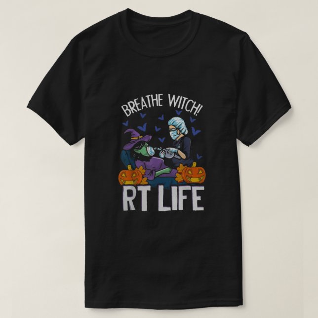 Camiseta Breathe Witch RT Life (Frente do Design)
