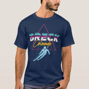 Camiseta Breck ColoradoSki Resort 1980s Retro