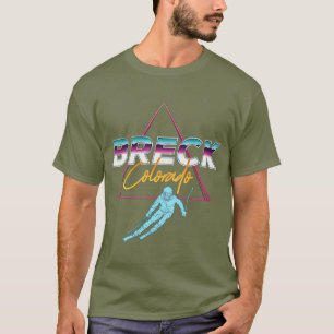 Camiseta Breck ColoradoSki Resort 1980s Retro