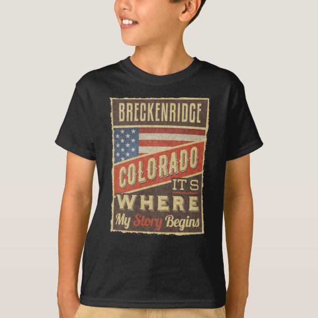Camiseta Breckenridge Colorado (Frente)
