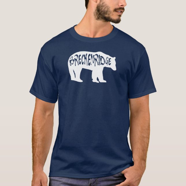 Camiseta Breckenridge Colorado Bear (Frente)