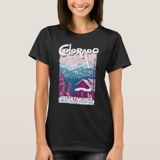 Camiseta Breckenridge Colorado Montanha Estado Montanhas Ro