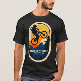 Camiseta breckenridge colorado mtb mountain bike equitação