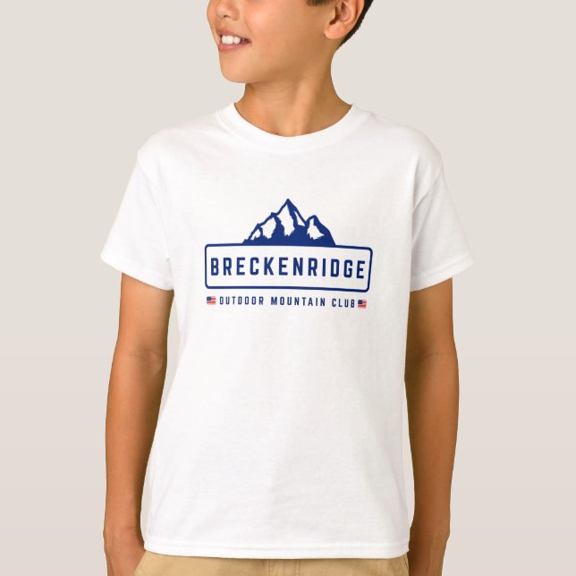 Camiseta Breckenridge no exterior (Frente)