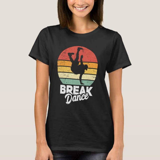 Camiseta Bredance Bboy Bgirl Streetdance Break (Frente)