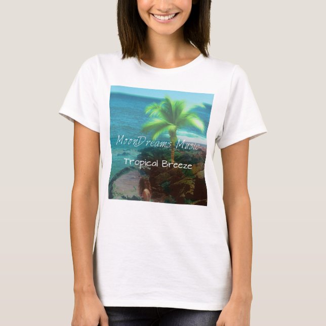 Camiseta Breeze tropical (Frente)