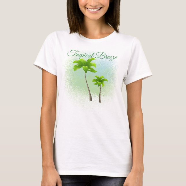 Camiseta Breeze tropical (Frente)
