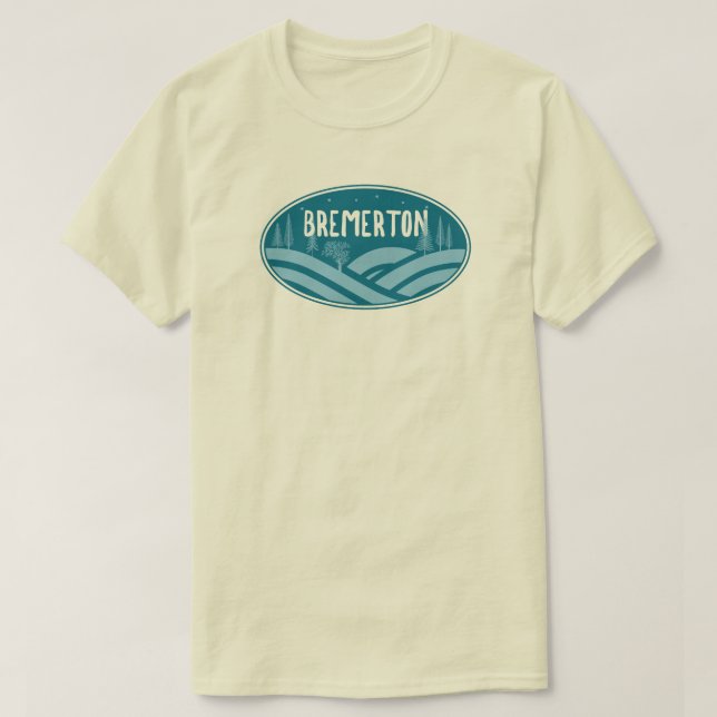 Camiseta Bremerton Washington Outdoor (Frente do Design)