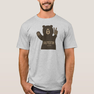 Camiseta Bremerton Washington Urso da Paz